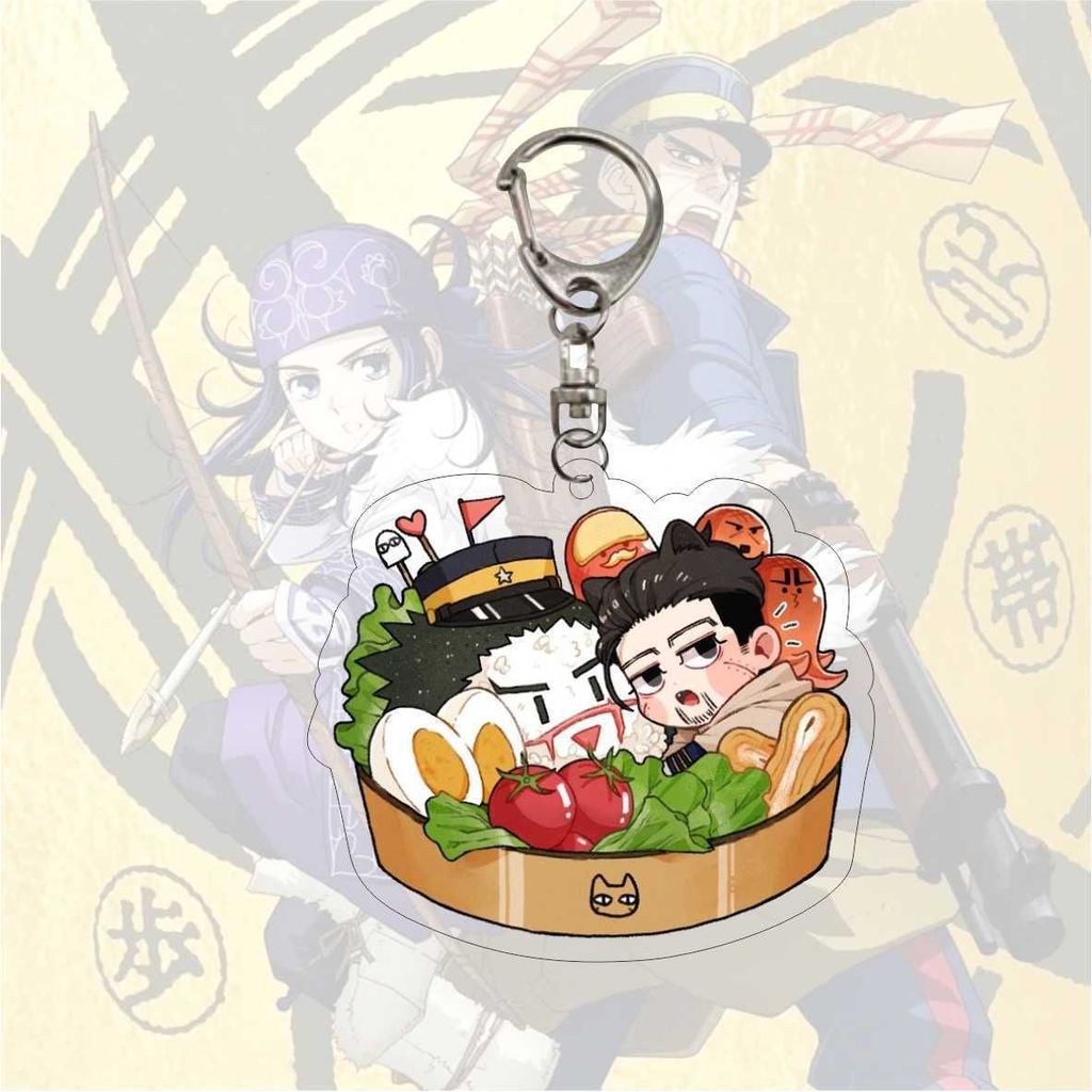 黃金神威亞克力鑰匙扣 掛件 阿希莉帕谷垣源次郎鶴見中尉 周邊穀子