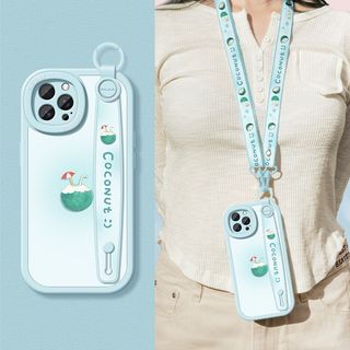 台灣出貨 手機腕帶支架 可斜跨手機殼 適用iPhone i15 i16 i14