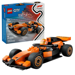 LEGO樂高積木/ CITY/ 60442/ F1®賽車手和McLaren賽車 eslite誠品