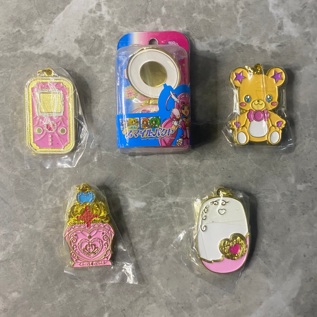 日本絕版正品萬代光之美少女變聲器魔法史莫夫倫扭蛋吊飾模型收藏
