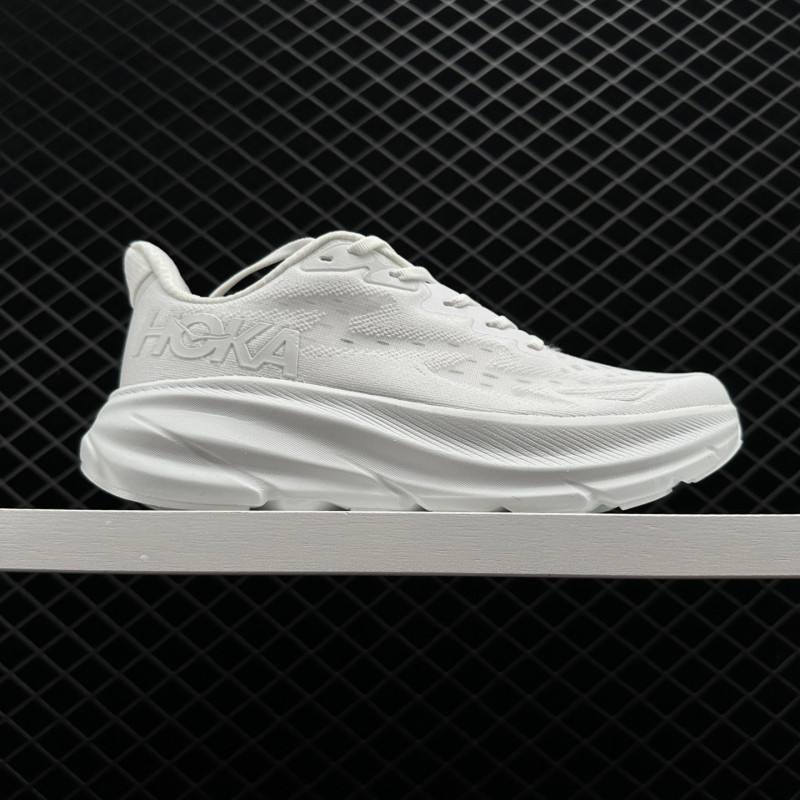 HOKA ONE ONE Clifton 9 男女專業緩震跑鞋男女通用超輕透氣厚底運動鞋尺碼 36-45