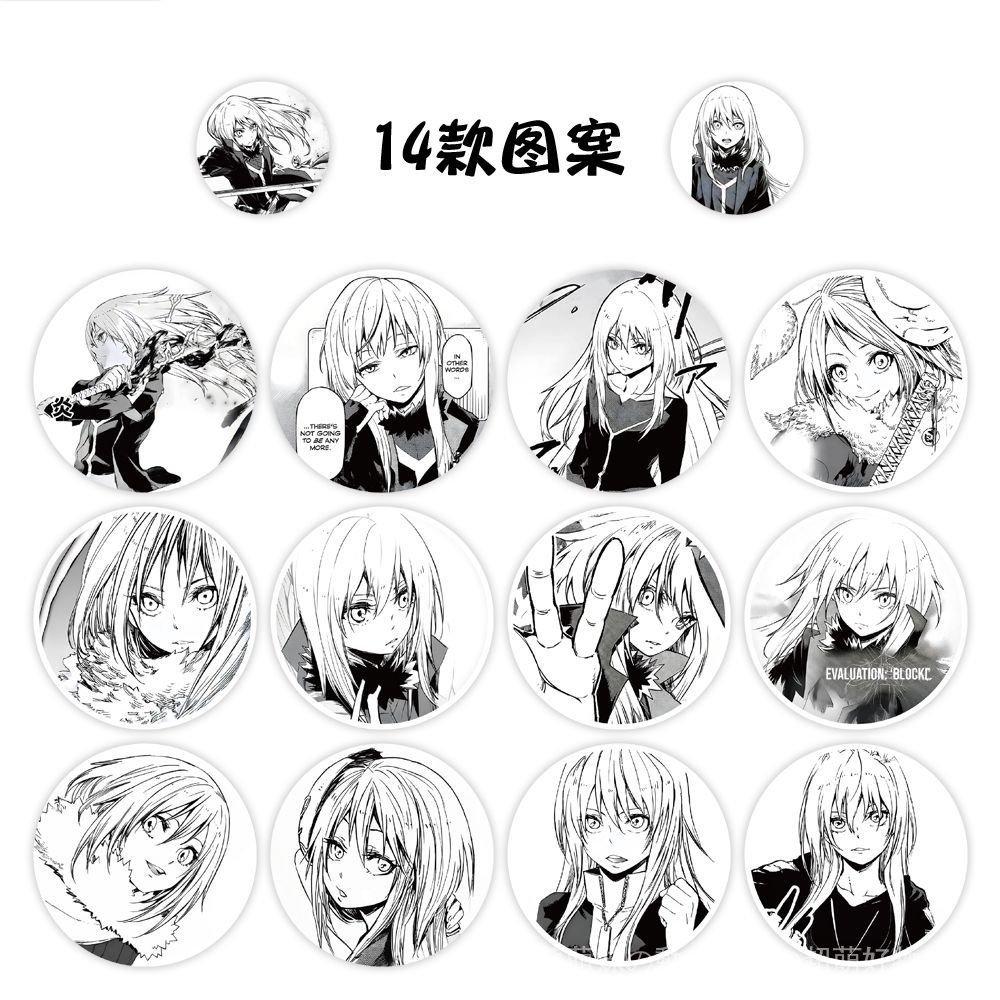 『転生したらスライムだった件』轉生史萊姆 關於我轉生變成史萊姆這檔事 週邊 2000貼利姆露捲捲貼萌王關於我轉生變成史萊