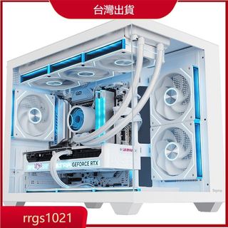 🔥台灣熱銷🔥鑫谷U503/U502戰鬥版無立柱海景房機箱matx主機板臺式機電腦主機