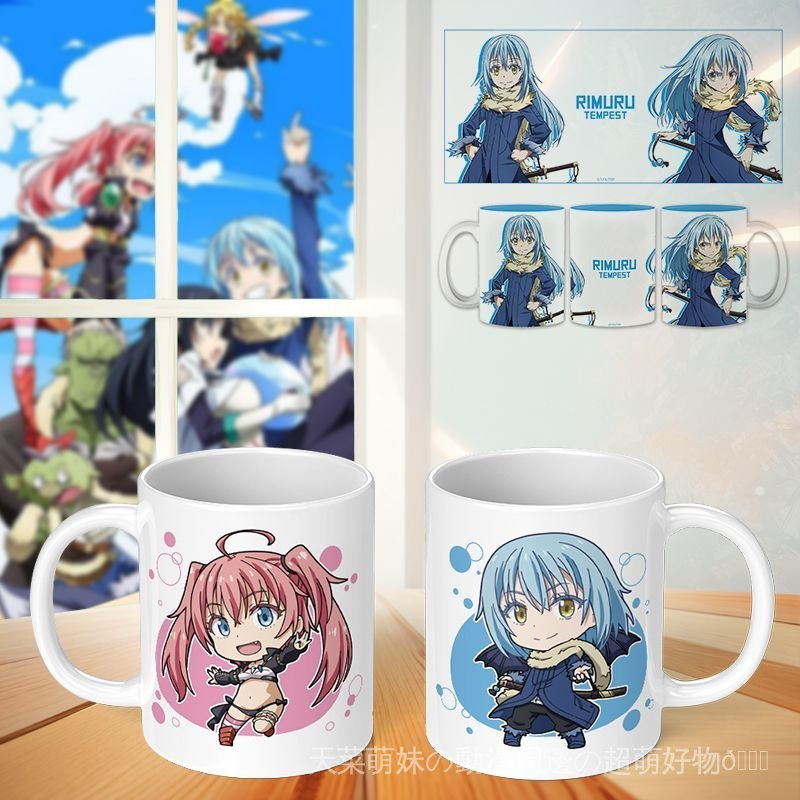 『転生したらスライムだった件』轉生史萊姆 關於我轉生變成史萊姆這檔事 週邊 關於我轉生變成史萊姆這檔事週邊馬克杯動漫衕款