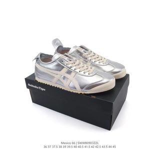 Asics/亞瑟士Onitsuka Tiger（鬼冢虎）Mexico 66 德訓男女同款戶外跑步運動鞋