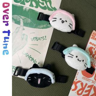 悶音束帶 悶音乾淨 吉他消音帶 制音帶 消音圈 音樂耳機小貓電吉他悶音帶貝斯吉他領結護弦制音悶音夾束帶配件