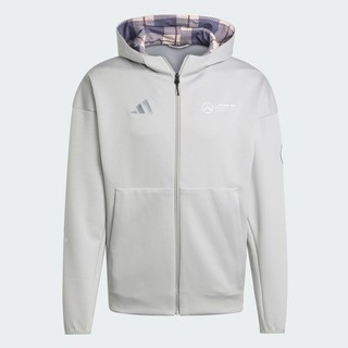 Adidas 愛迪達 Mer Sil Fz Hd M JW3473 男 外套 夾克 運動外套 穿搭 灰 F1賽車