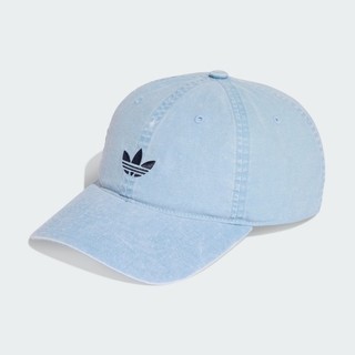 Adidas 愛迪達 Baseball Cap KE0855 帽 水洗 棒球帽 老帽 藍 刺繡三葉草 經典