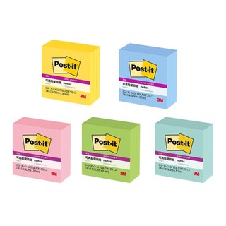 3M Post-it 利貼 狠黏 便條磚 654-3SS 可再貼便條紙 便利貼 3本入【金玉堂文具】