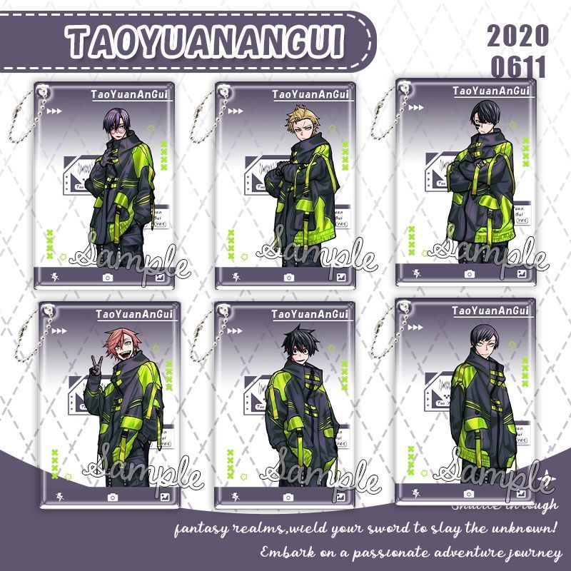 👹羅剎學園👹桃源暗鬼 桃源暗鬼漫畵角色立繪週邊一之瀨四季亞克力透卡拍照掛件無料禮物 PH2E