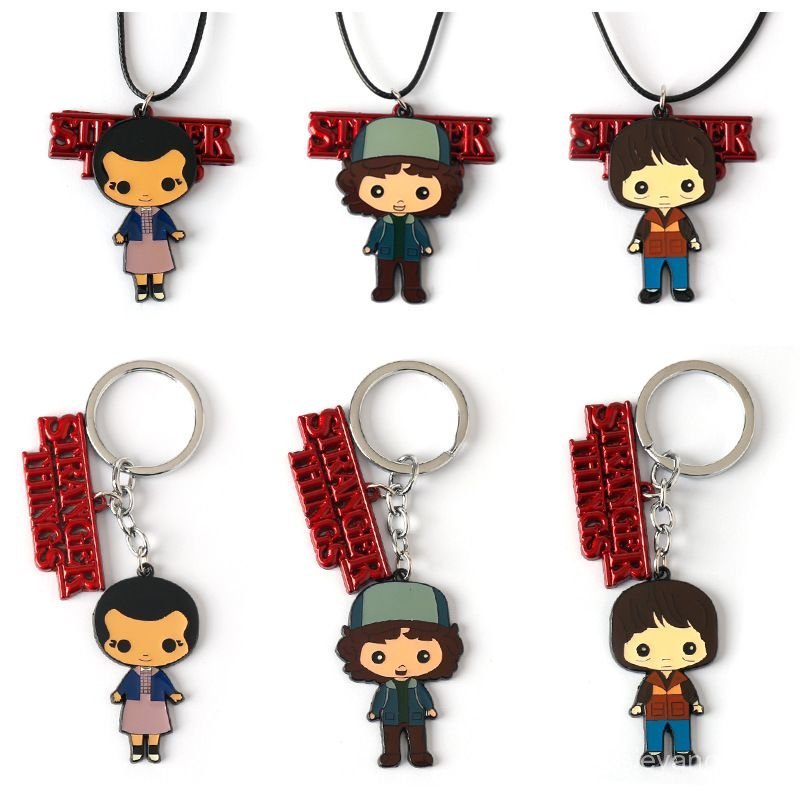 💜免運💜 怪奇物語 Stranger Things ST 週邊 怪奇物語鑰匙扣 Stranger Things 達斯汀 