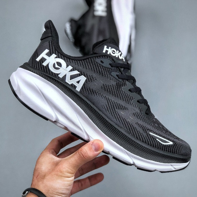 Hoka Clifton 9 男女運動鞋 Hoka Bondi 8 跑鞋 1127895白55LD