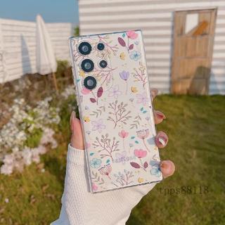 ins清新花朵 防摔 三星Galaxy S25 S24 S23 S22+ S25+ FE Ultra 手機殼