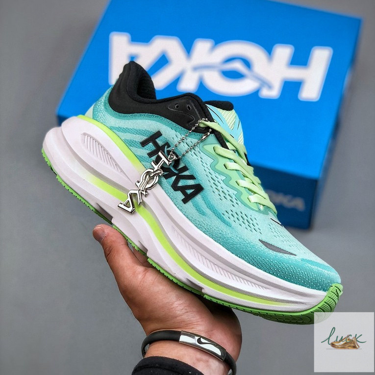 HOKA HOKA One One Bondi 9 專業跑鞋賽車厚底網面輕便運動鞋 7I2B VZUI RD90