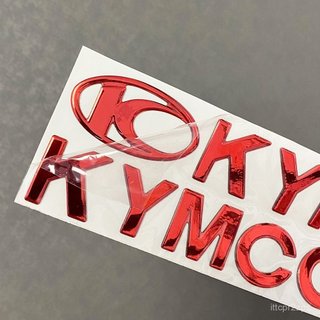 🥇臺灣出貨🤩免運🥇立體軟膠貼紙臺灣光陽KYMCO車貼 KCC摩託車貼紙 防水貼花全車拉花精品