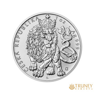 【TRUNEY貴金屬】2026捷克獅王銀幣1盎司