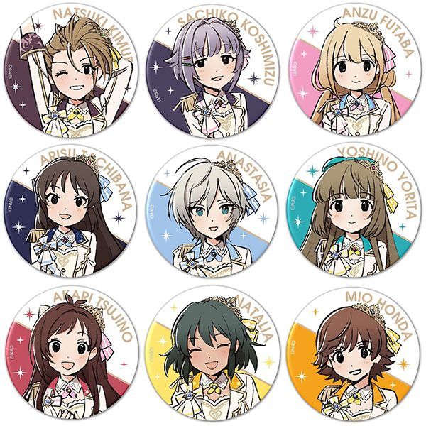 「指尖pjsk」【非官】自製 偶像大師灰姑娘女孩周邊徽章橘愛麗絲雙葉杏安娜史塔西亞吧唧掛件|遊戲|動漫|周邊|偶像大師|