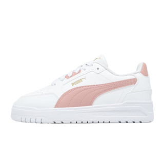Puma 休閒鞋 Shuffle Downtown 男鞋 女鞋 白 粉 復古 皮革 402596-14 [ACS]