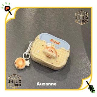 可愛立體廚師牛角包適用於AirPodspro1代2代3代4代耳機殼 AirPods耳機配件 耳機保護套 耳機保護殼
