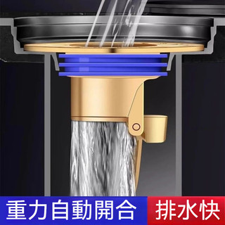 【⚡精選優品】防臭地漏蓋 防蟲地漏 防臭地漏 排水孔防臭 全銅重力防臭地漏 地漏過濾網 排水孔蓋 浴室地漏 全銅地漏芯