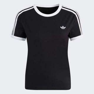 Adidas 愛迪達 3s Tee Slim KD7980 女 T恤 運動上衣 休閒短袖 黑 亞版