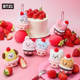 ✨臺灣出貨✨BT21 卡通 可愛公仔 毛絨玩偶 包包掛件 BTS 防彈少年團 毛絨 鑰匙扣 掛飾 掛件 偶像周邊