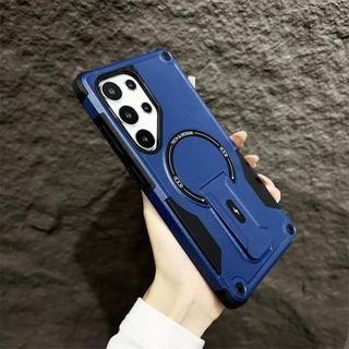 機甲風支架適用三星Galaxy s25 ultra手機殼S24Ultra磁吸支架s24+