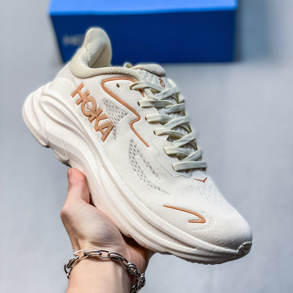 HOKA CLIFTON 10 輕便緩震舒適透氣跑步鞋男女通用運動鞋全新