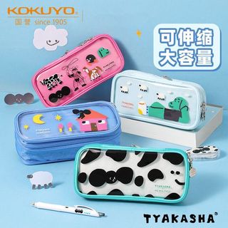 滿255出貨 新店特價#筆袋 鉛筆袋 文具袋 日本國譽筆袋塔卡沙TYAKASHA聯名限定大容量多功能文具筆盒可愛