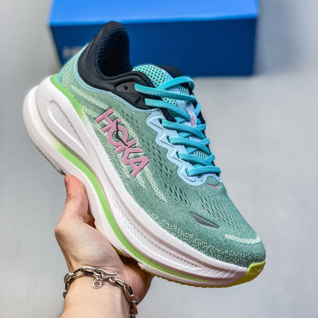 HOKA ONE ONE Bondi 9 公路跑鞋輕便舒適緩震男士女士同款 EREK LKV5 QSLQ 8E3G SD