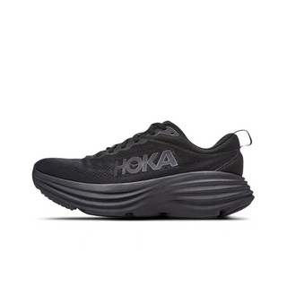 SR全球代購 HOKA one one 男 女 Bondi 8 寬楦 路跑鞋 全黑 潮流路跑鞋 復古鞋 老爹鞋 工裝