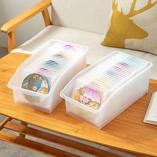 精品特惠[5.10]✨CD收納盒PS4遊戲盒漫畫專輯儲存盒DVD光碟整理盒碟片盒光碟存放盒
