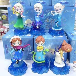 💕冰雪奇緣盲盒魔法系列 艾莎安娜公主手辦公仔擺件 兒童玩具女孩禮物 冰雪奇緣擺件 魔法系列手辦盲盒 盒玩模型冰雪奇緣玩具