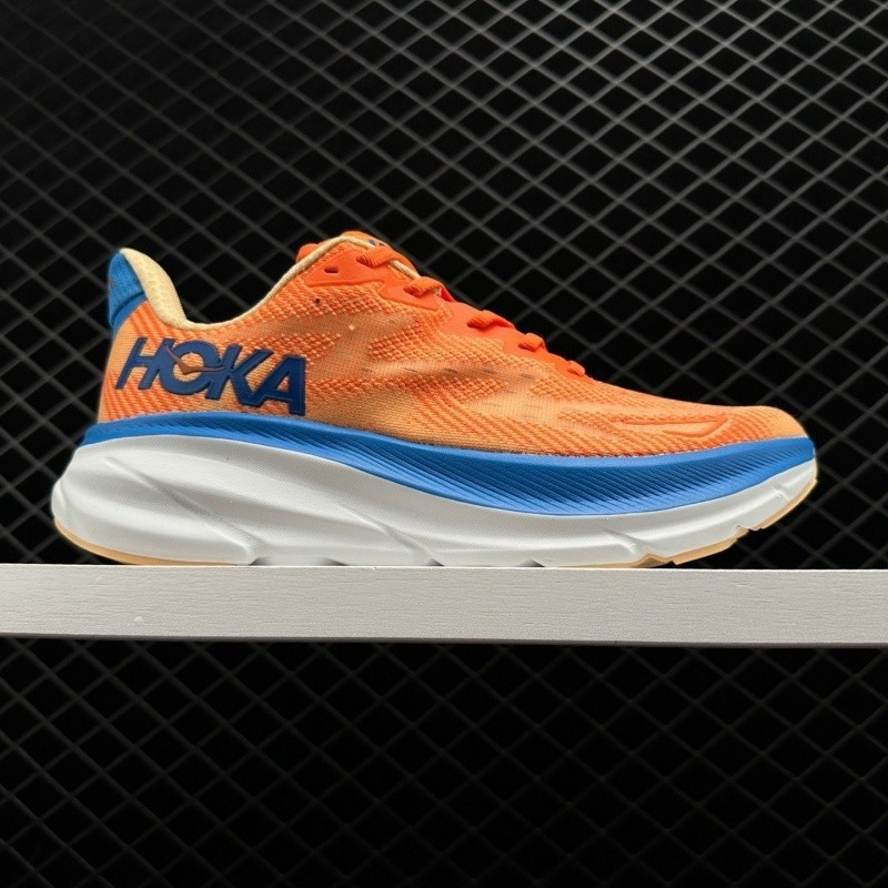 HOKA.Clifton 9 男女專業緩震跑鞋男女通用超輕透氣厚底運動鞋尺碼 36-45 V35B ZF2L U7WY