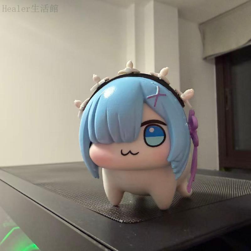 💓re0從零開始的異世界生活5.6💓Doro蕾姆手辦RE:0拉姆Q版從零開始的異世界生活擺件公仔生日禮物
