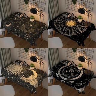塔羅臺桌布Tarot Tablecloth祭壇布月相太陽星空花卉裝飾儀式道具
