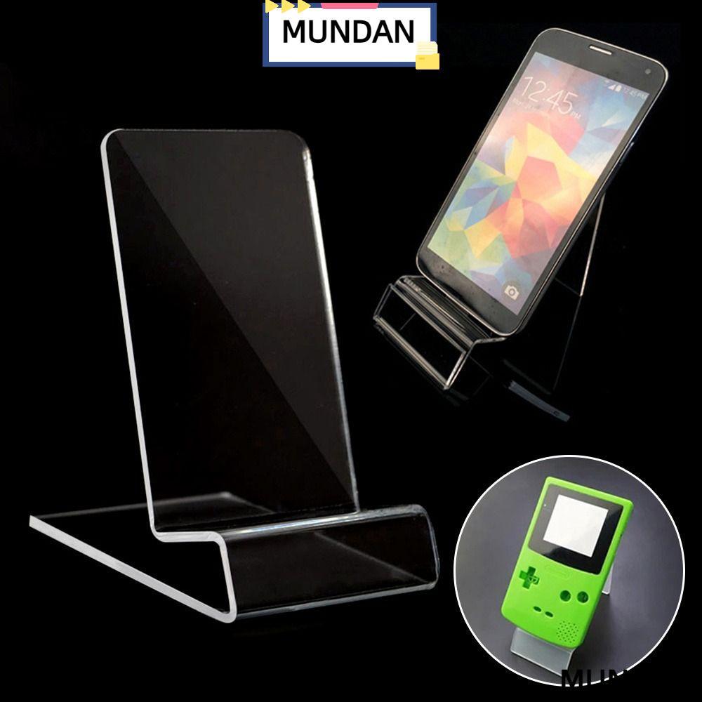 MUNDAN 遊戲機支架,堅固的多用途遊戲機展示架,通用透明亞克力展覽支架適用於 Game boy GB GBC GBA