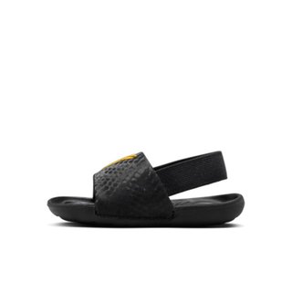 Nike Kobe Kawa Slide 黑黃 TD 彈力固定帶 抓地力 小童鞋 IF2876-003【SPLY】