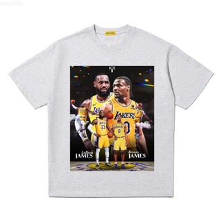 詹姆斯 LeBron James拉塞爾·威斯布魯克純棉T恤 重磅oversize水洗做舊短t t恤男短袖美式