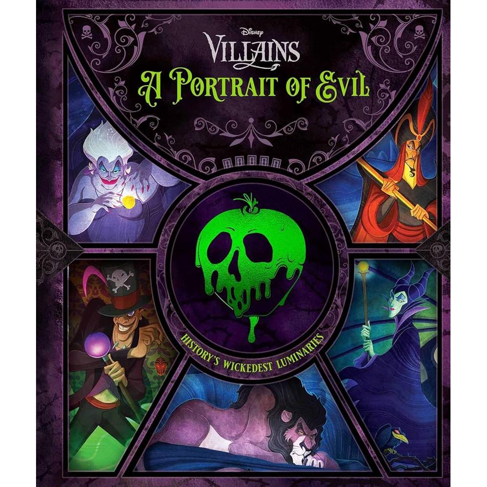 Disney Villains: A Portrait of Evil: History's Wickedest Luminaries (Books about Disney Villains)(精裝)/Pat Shand【禮筑外文書店】