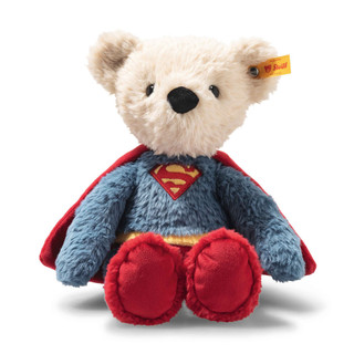 Steiff金耳釦泰迪熊/ Superman Teddy Bear超人泰迪熊 eslite誠品