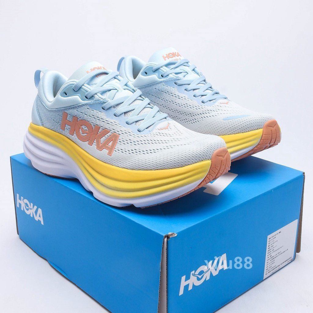 HOKA Bondi 8 輕便氣墊跑鞋男女通用 H9MP OSXS