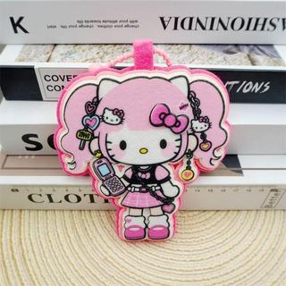 Hello Kitty不織布手工成品掛件包包揹包掛飾凱蒂貓咪行李箱吊牌