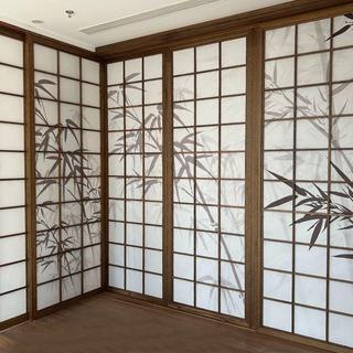 日式推拉門摺疊門和室門格子門榻榻米門臥室門茶室門吊櫃門雪見窗