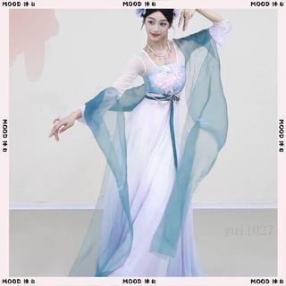 惜春遲中國風古典舞演出服 古風仙女襦裙設計 國風唐制舞蹈服飾 專業表演服專用 穿出如仙子般的華美韻味