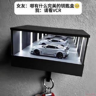桃園出貨✨新款創意新Infinity LED Garage Key Holder無限鏡面車庫鑰匙掛架