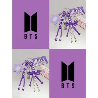 免運⭐bts週邊 BTS應援 防彈少年團 原創BTS應援周邊miu風包包掛飾紫色小眾ins系包創意鑰匙扣掛件