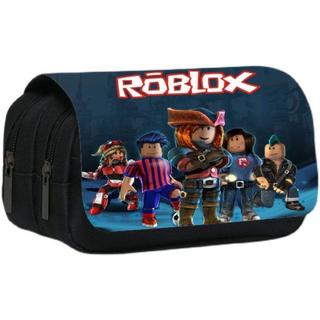 🎯熱銷爆款遊戲ROBLOX雙層帆布筆袋多功能男女生中小學生鉛筆盒文具盒收納包🏆破萬好評回購款