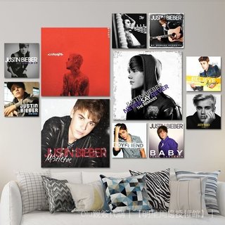 🎤免運🎤Justin Bieber 賈斯汀·比伯 週邊 賈斯汀比伯Justin Bieber專輯封麵海報貼紙 歐美歌手酒