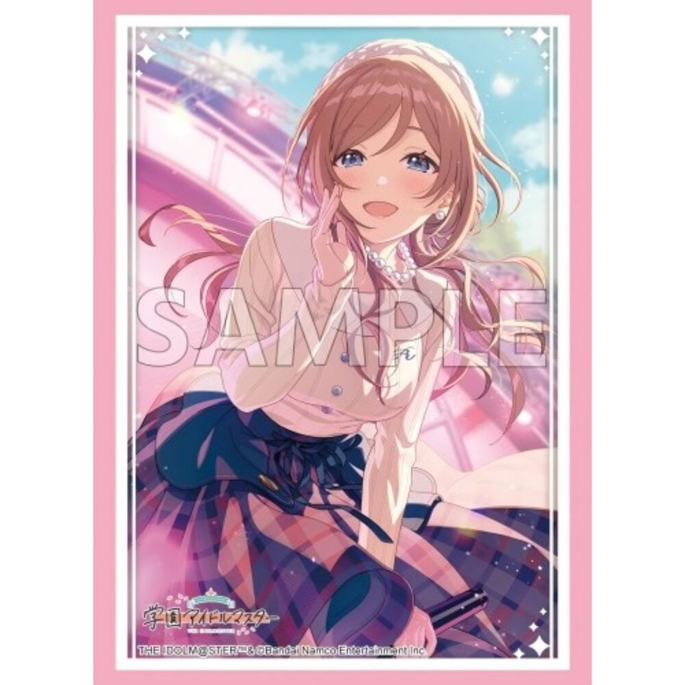 卡卡貓桌遊 台灣出貨Bushiroad - 學園偶像大師 姬崎莉波 官方卡套 92ｍｍ×67ｍｍ